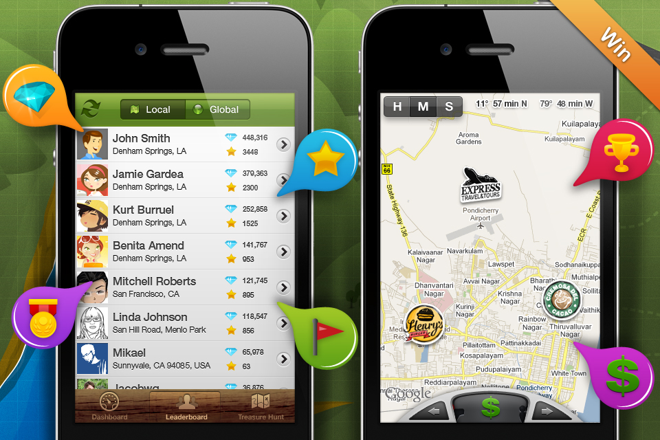 Screenshot GeoSocials Screenshot GeoSocials